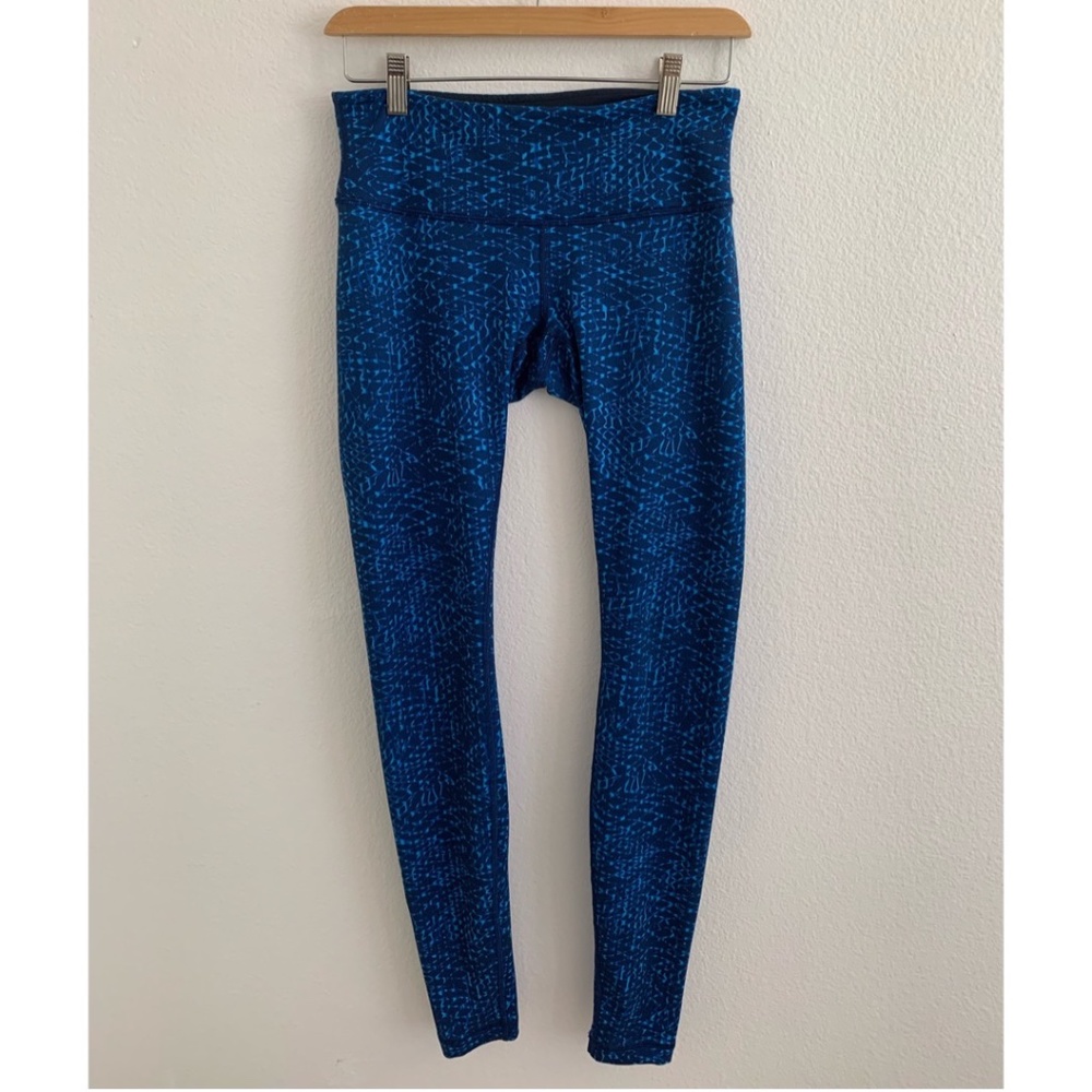 Lululemon Wunder Under Leggings Blue